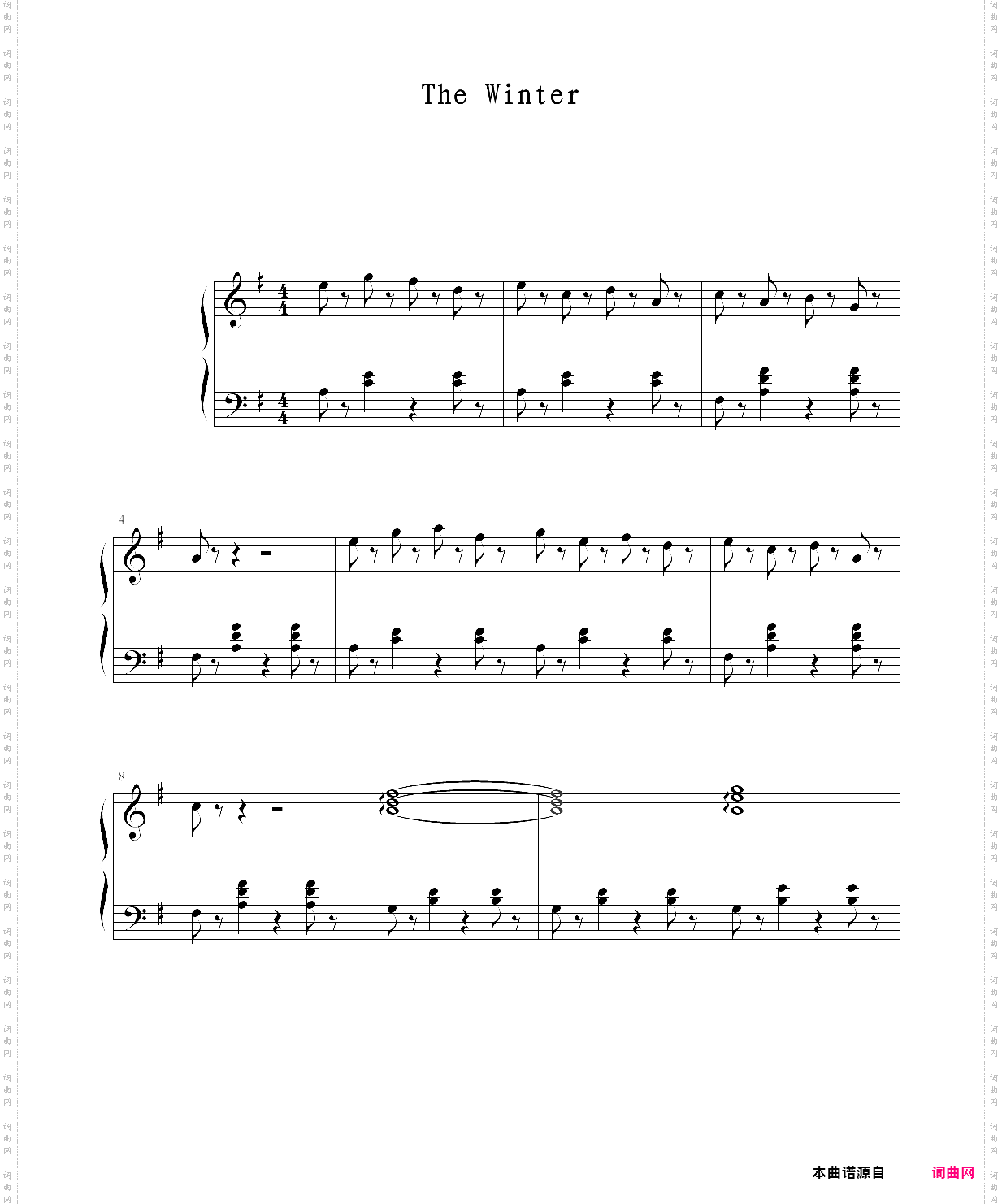 dancing line 跳舞的线 【the winter】寒冬
