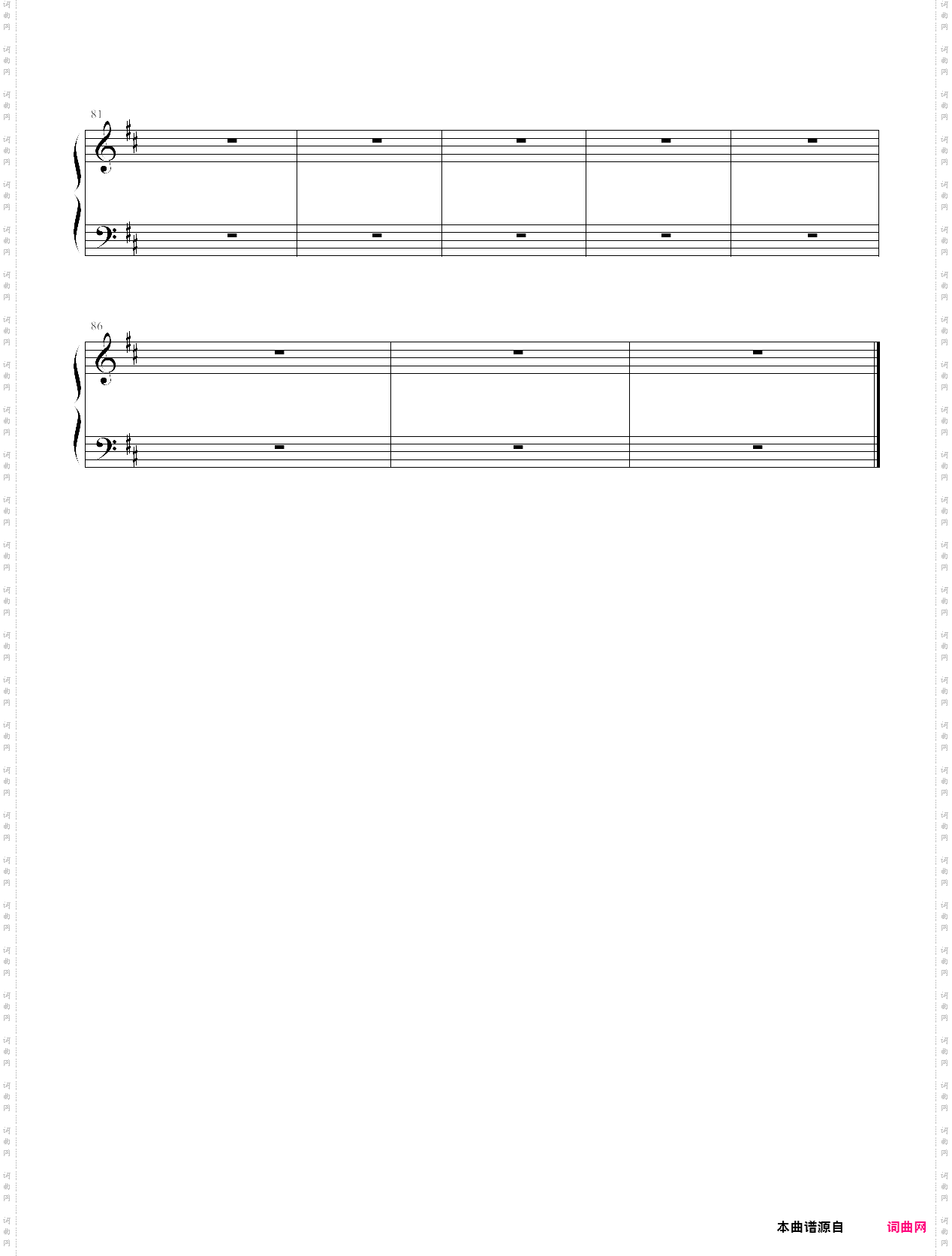 十二_留声玩具钢琴独奏谱