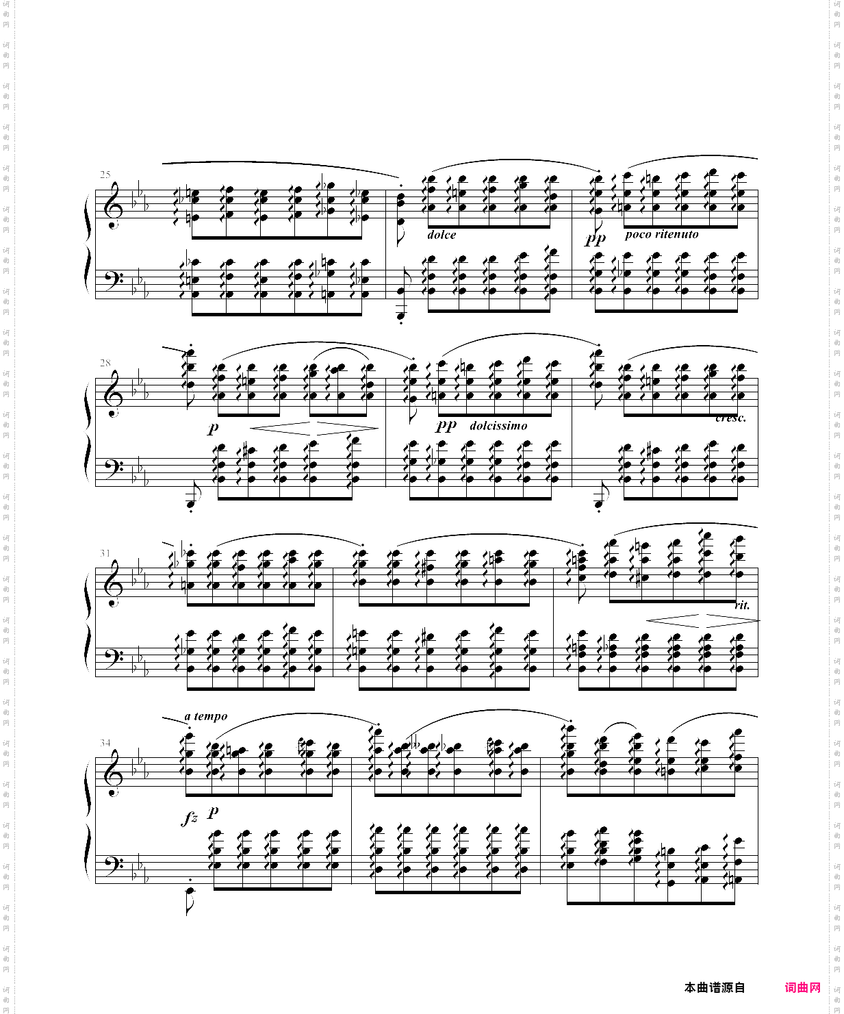 肖邦练习曲op·10 no·11