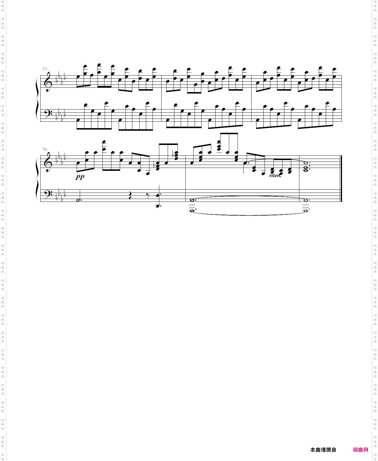 肖邦练习曲op·10 no·10