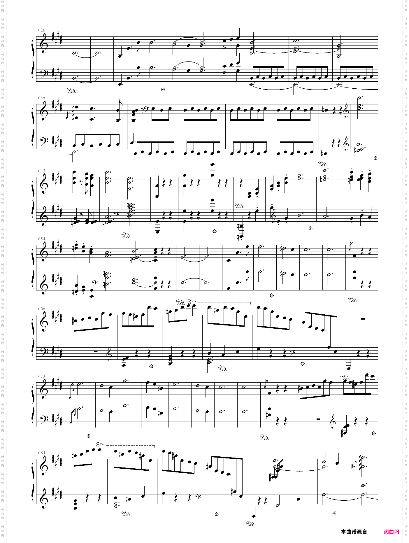 肖邦e大调第四谐谑曲