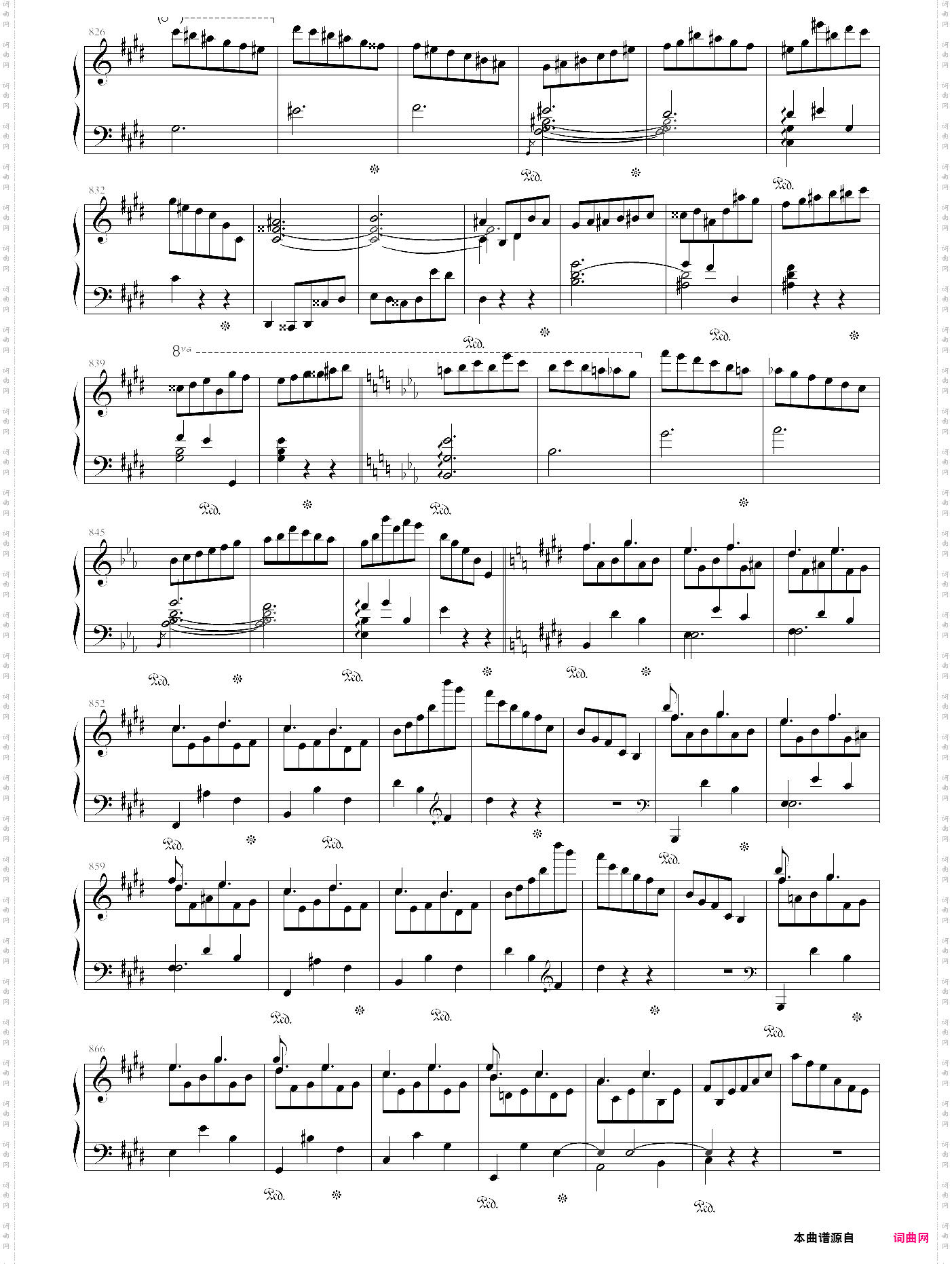 肖邦e大调第四谐谑曲