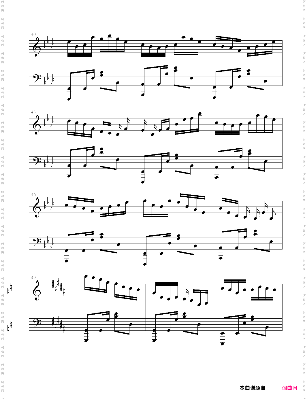 极品钢琴高手练习曲1