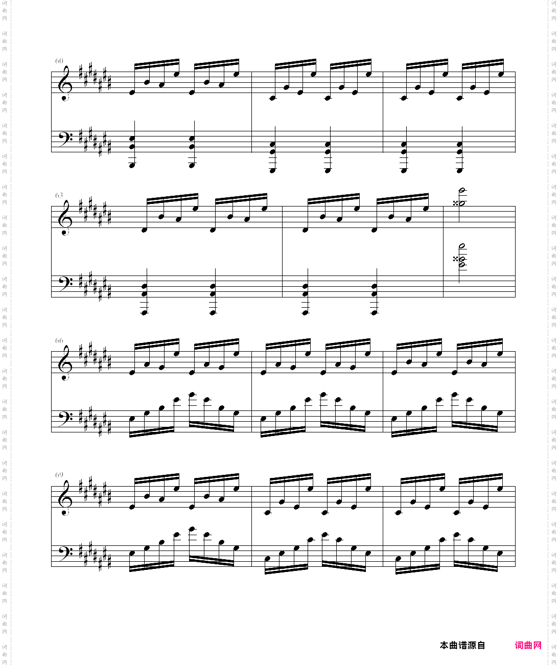 极品钢琴高手练习曲2