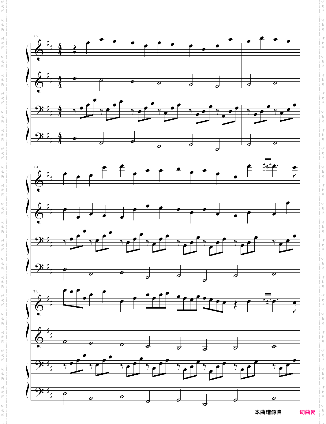 canon and gigue in d major