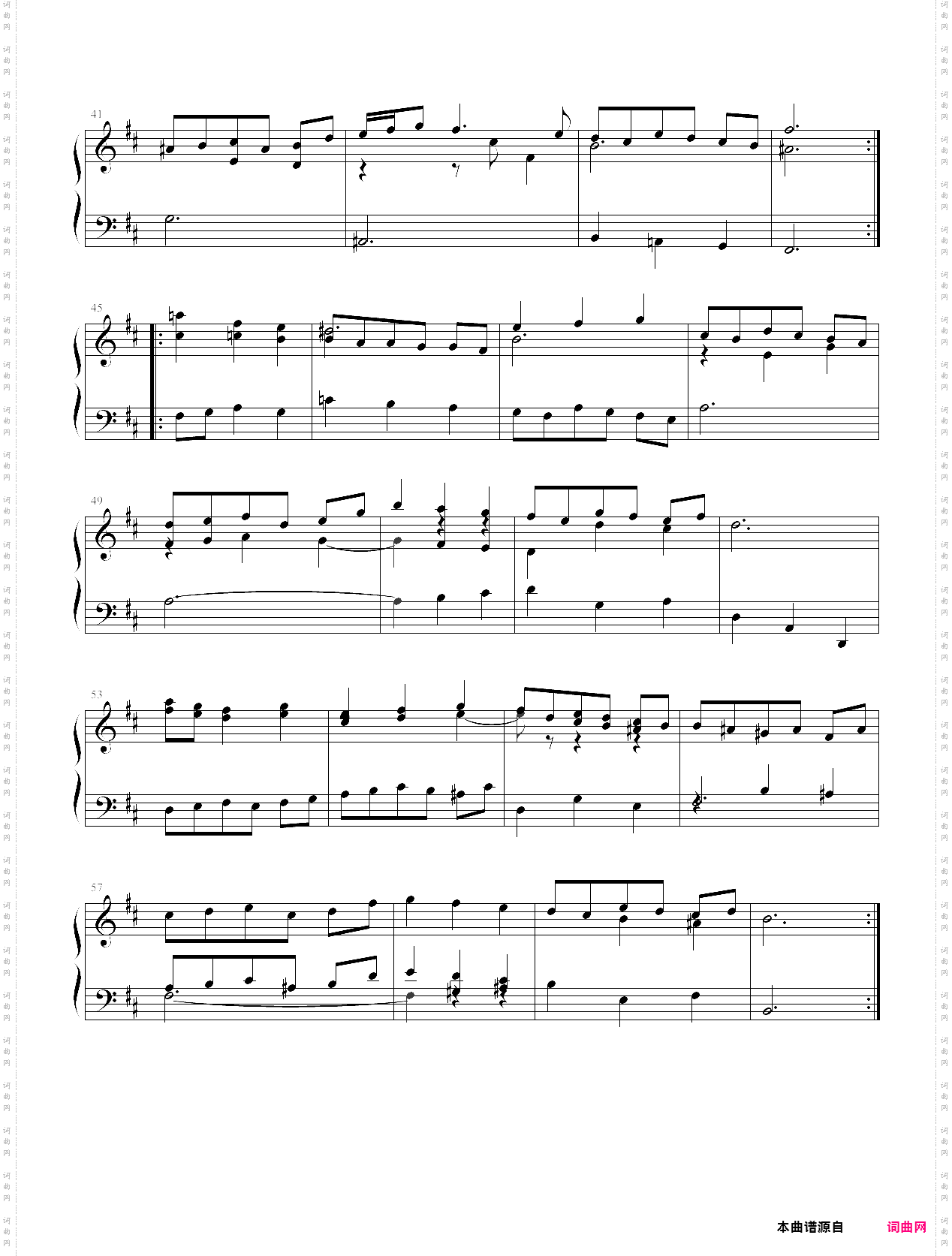 上音考级6级曲目 小步舞曲