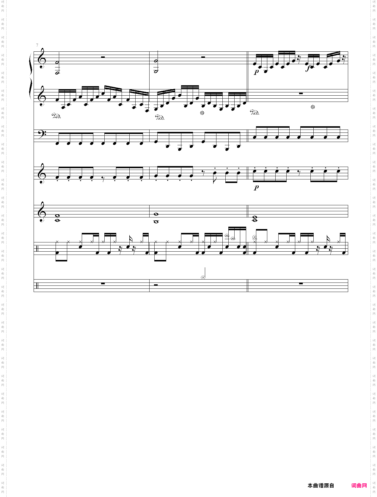burning - 总谱