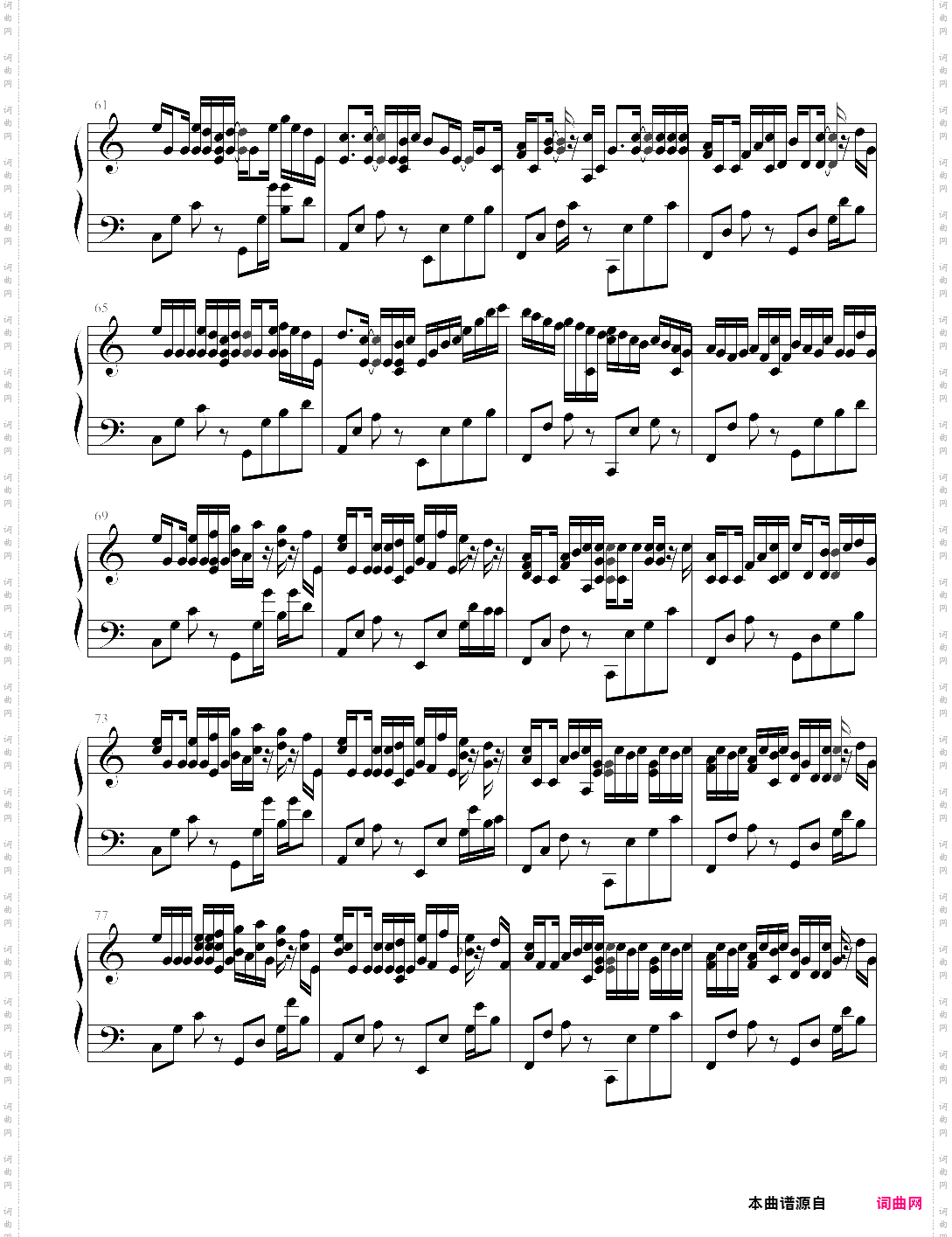 variations on the kanon by pachlbel