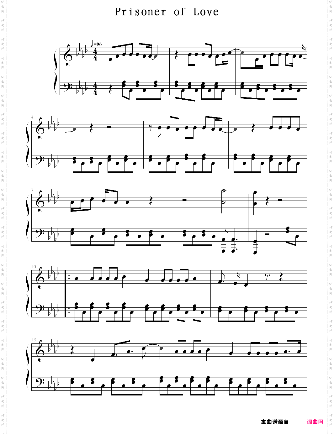 prisoner of love-last friends theme