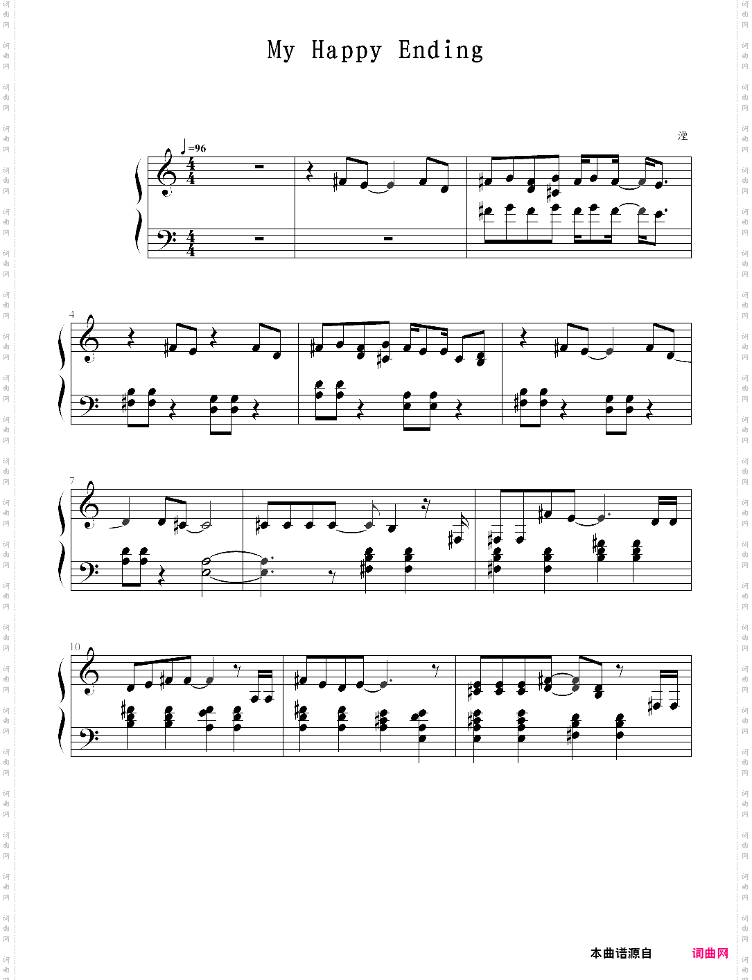 my happy ending-avril lavigne