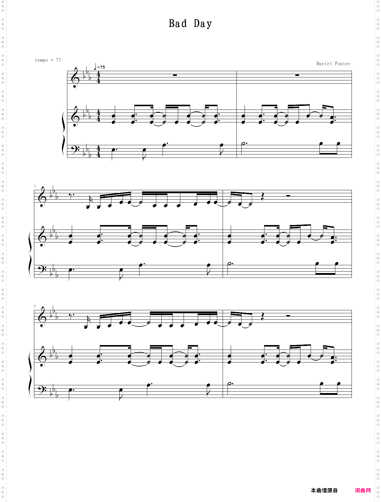 bad day-daniel powter