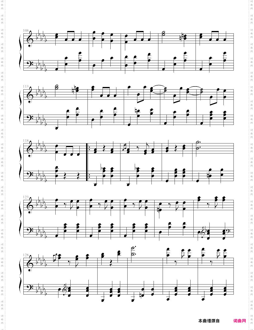 grande valse brillante in e-flat major
