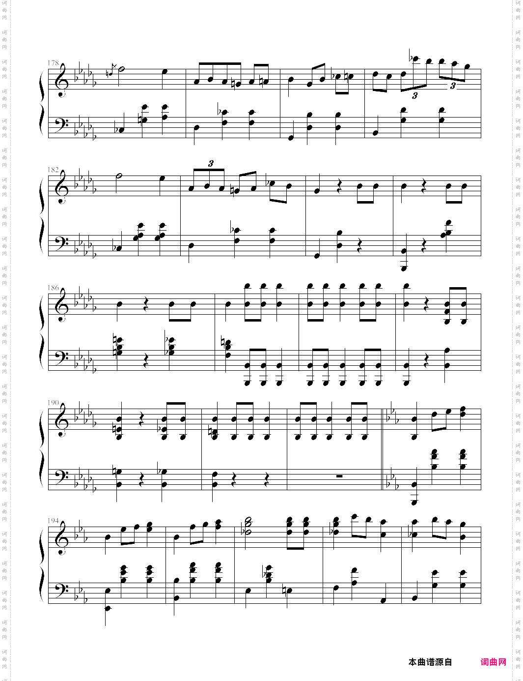 grande valse brillante in e-flat major