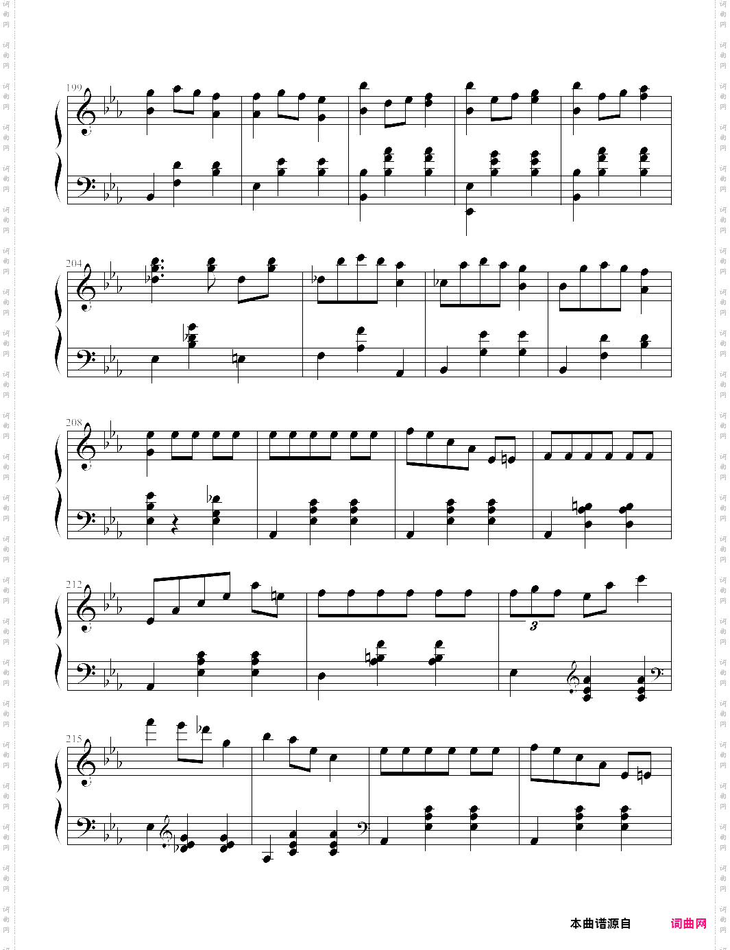 grande valse brillante in e-flat major