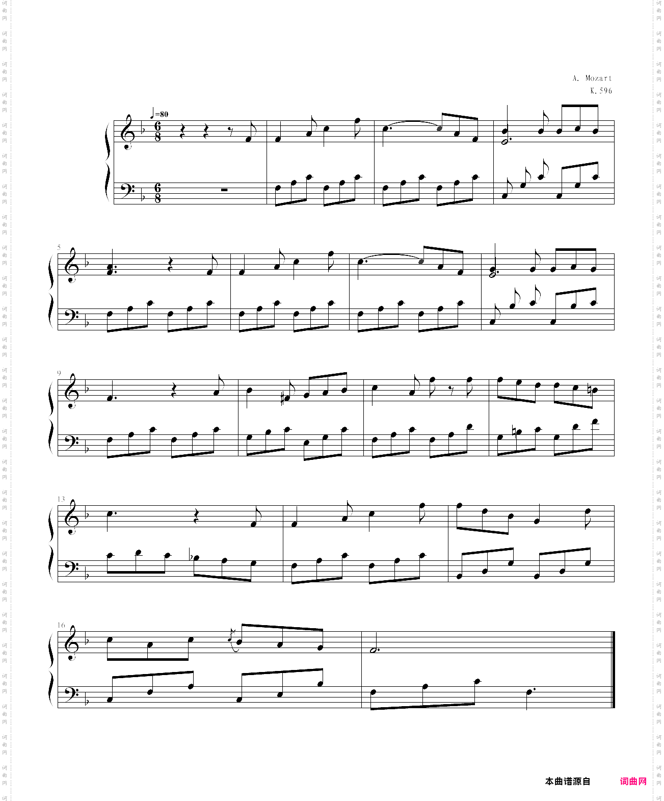 sehnsucht nach dem frühlinge k·596