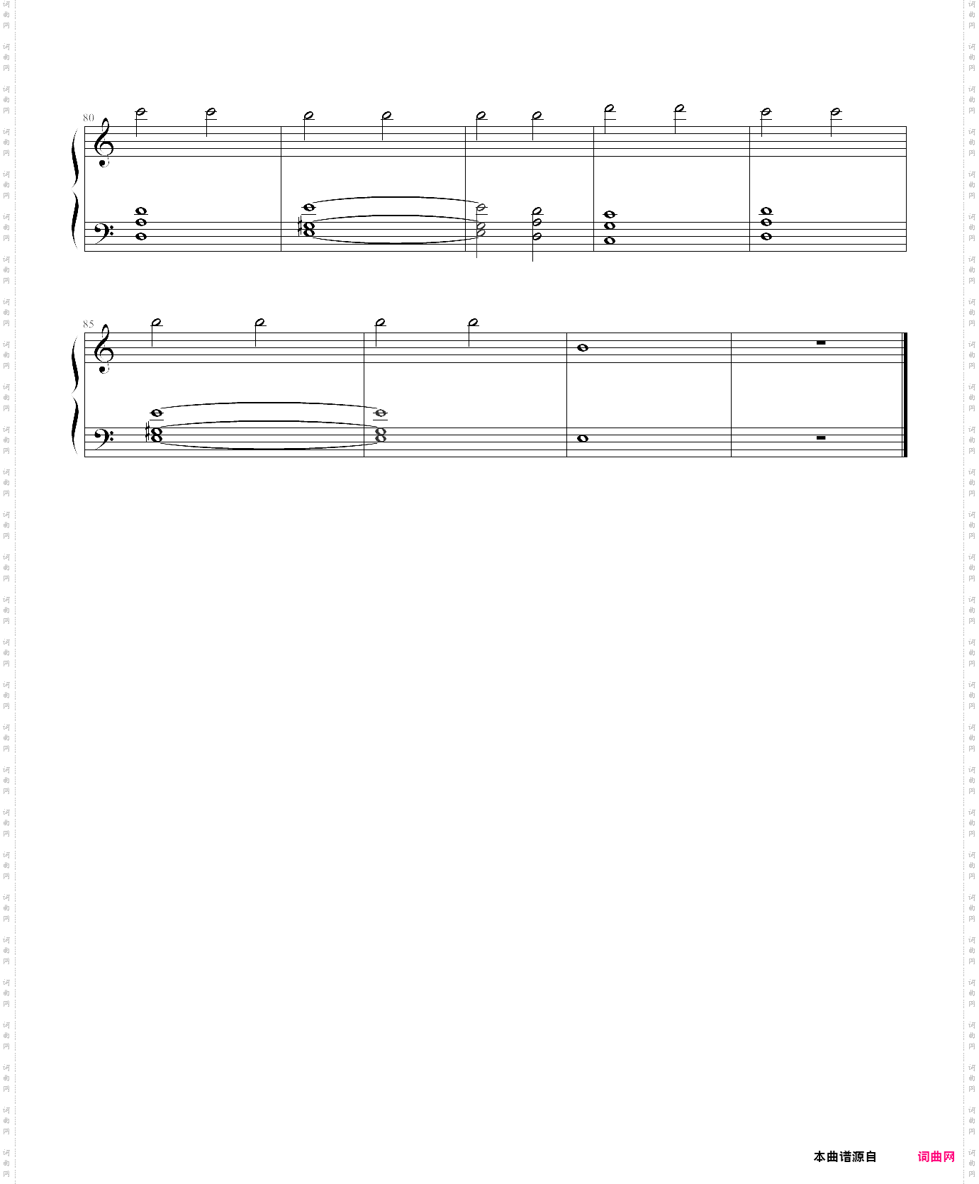 for fruits basket - simple piano