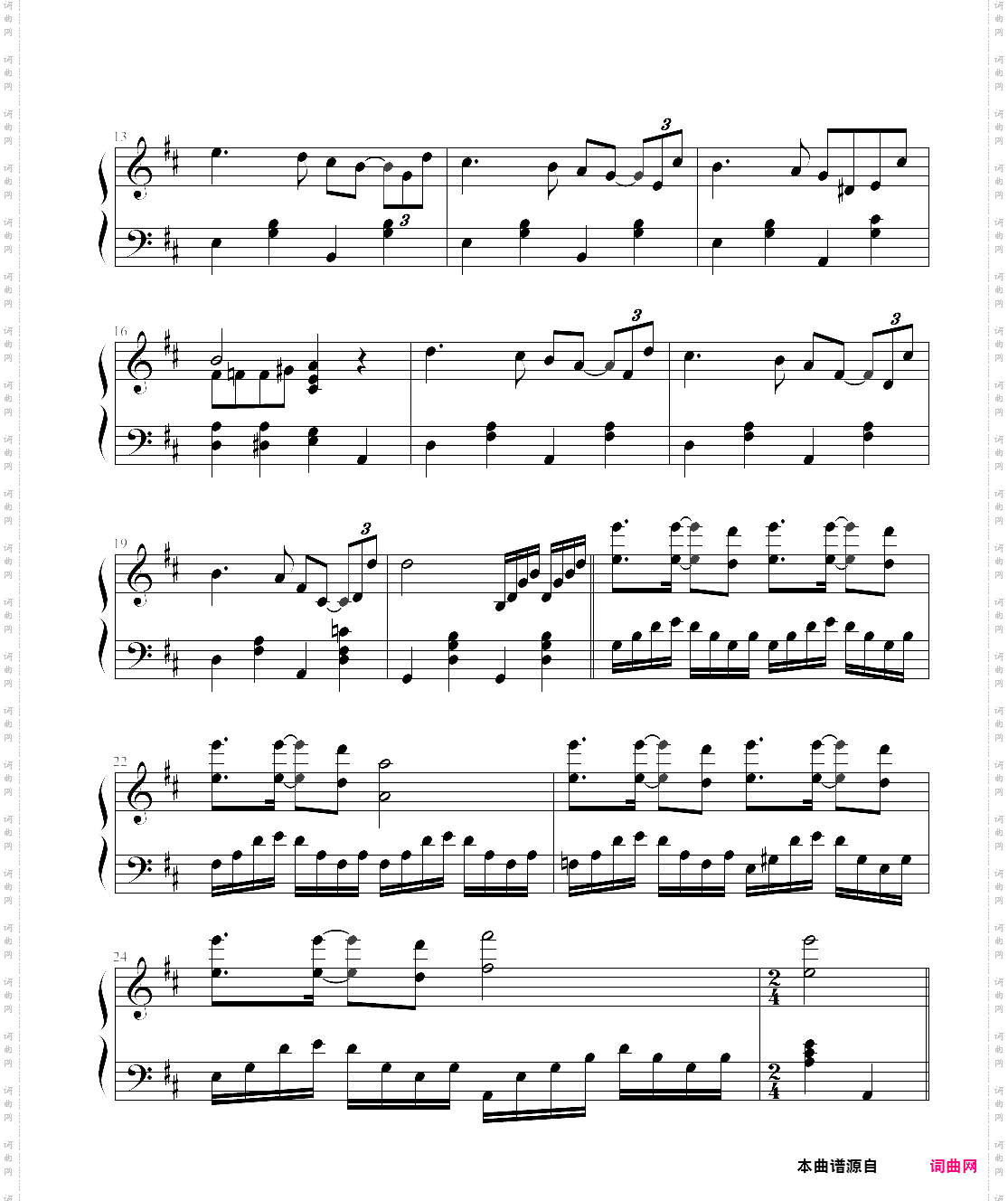 la vie en rose - richard clayderman