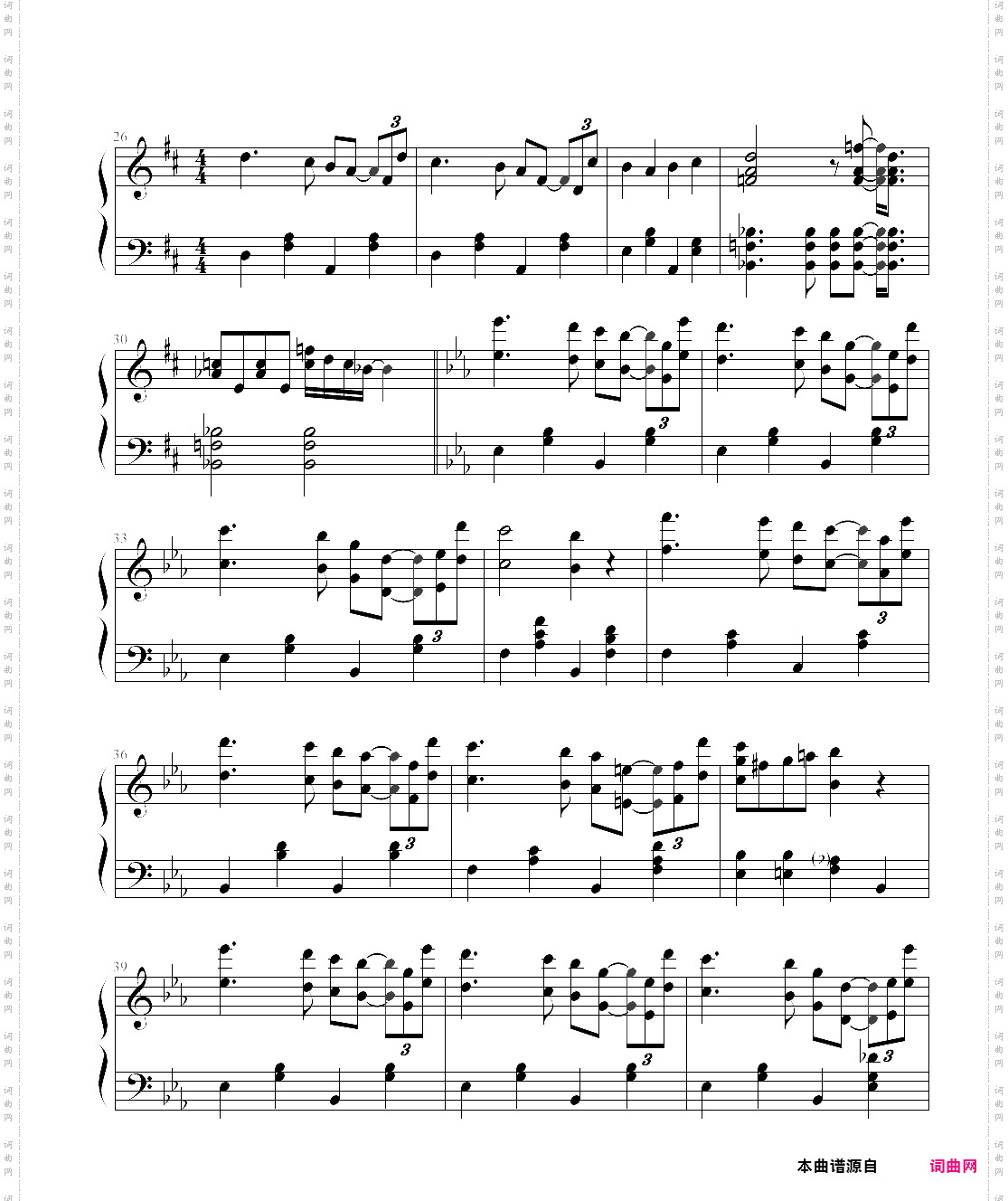 la vie en rose - richard clayderman