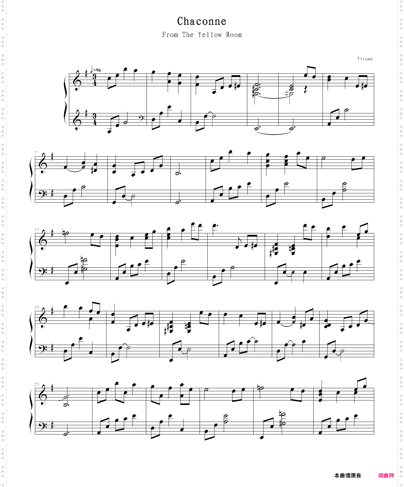 chaconne-yiruma