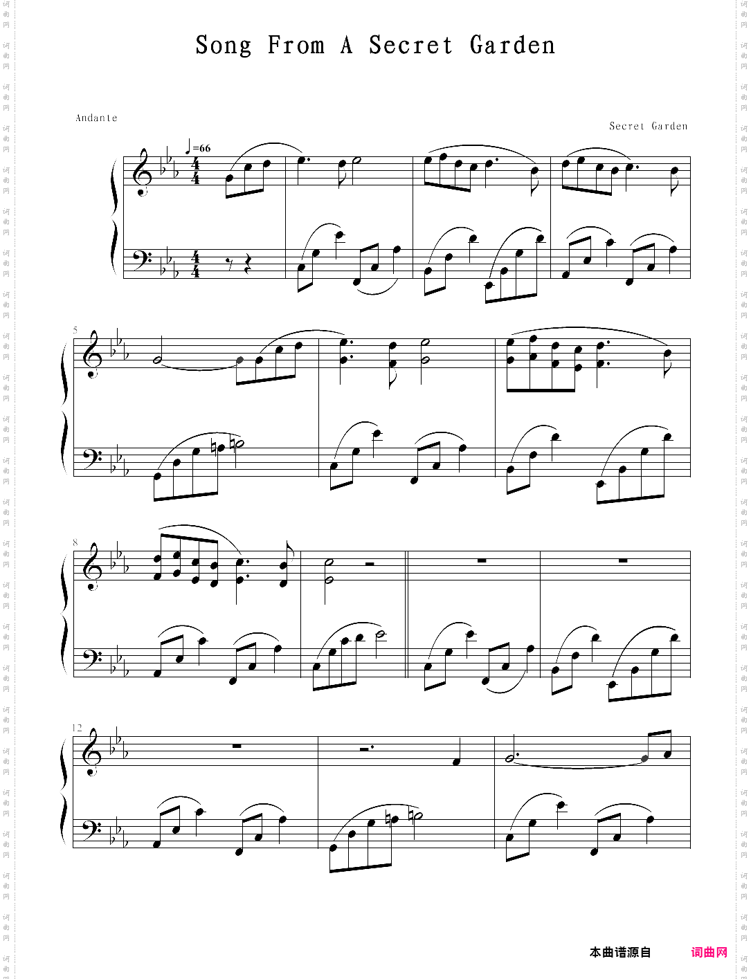 song from a secret garden-secret garden