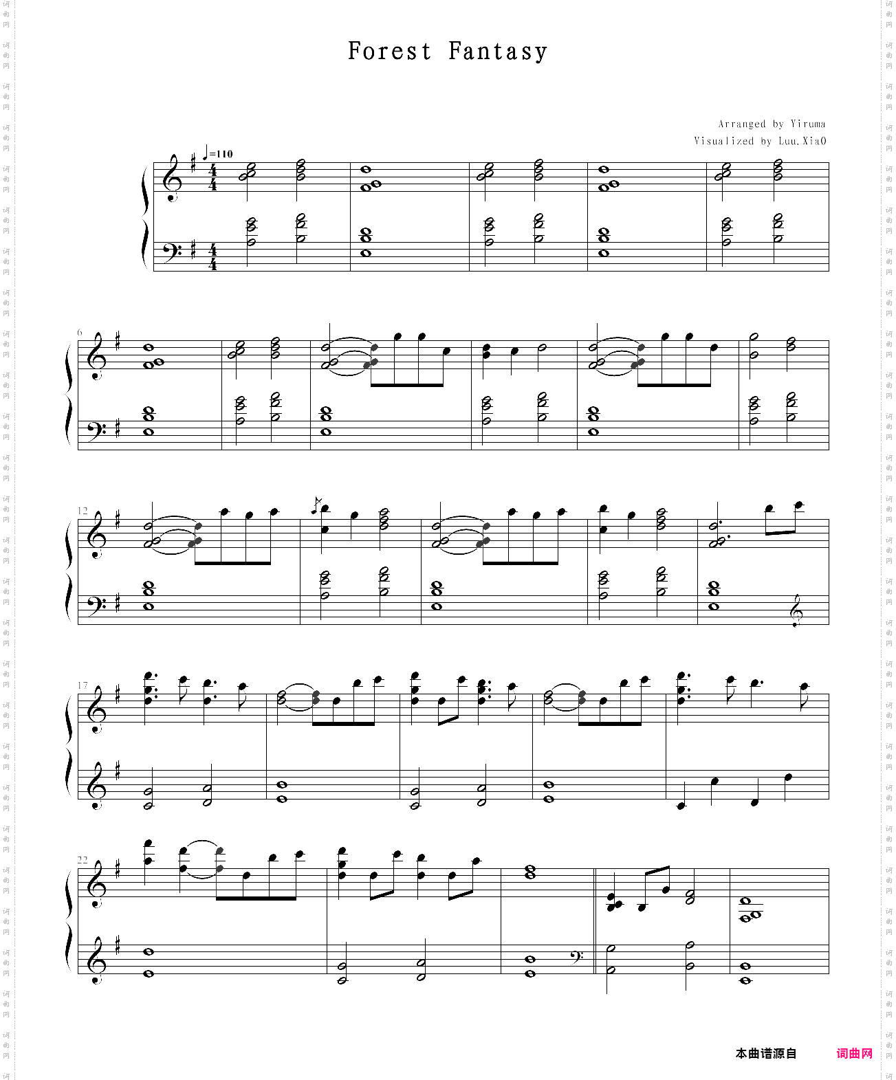 forest fantasy-yiruma