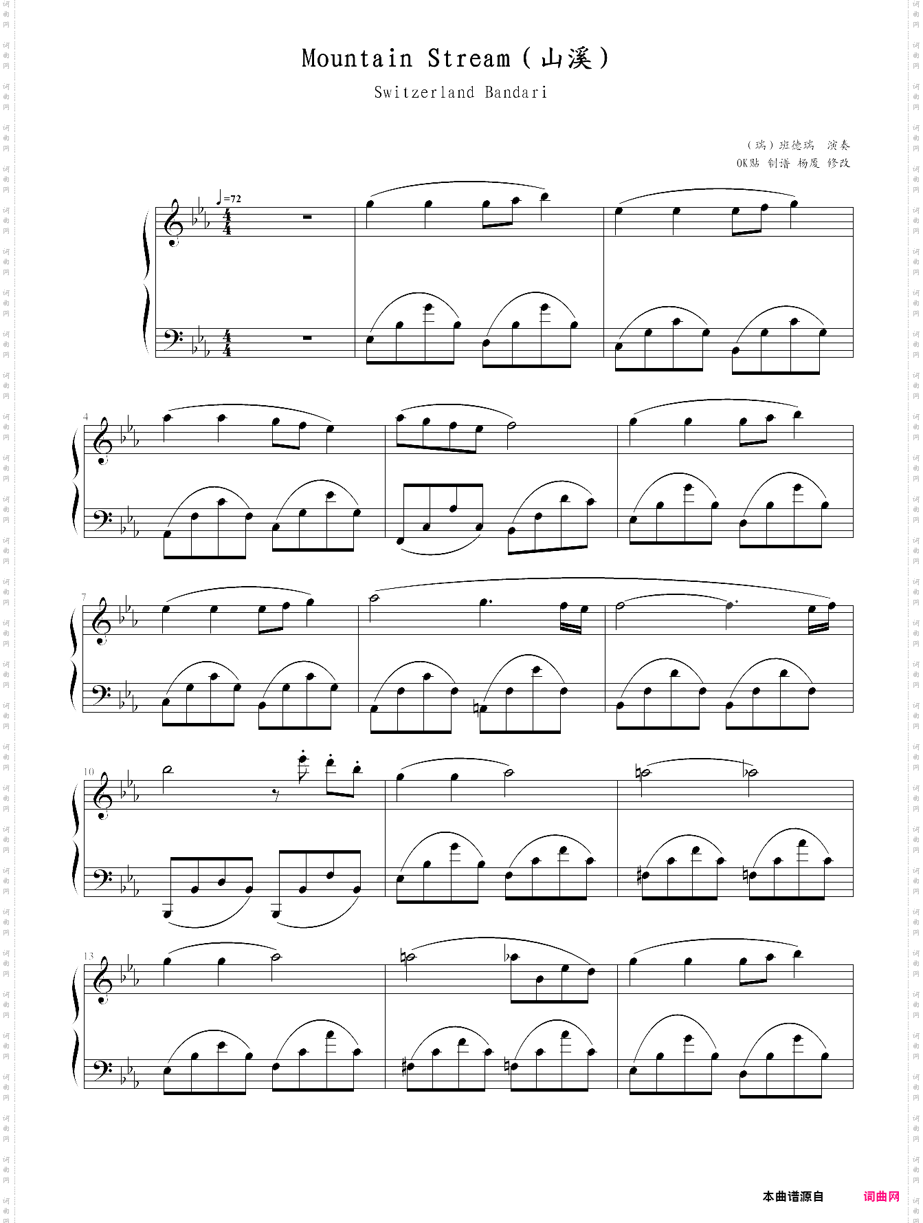 mountain stream-bandari