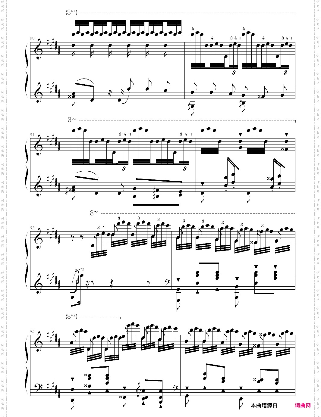 la campanella-the little bell-franz liszt