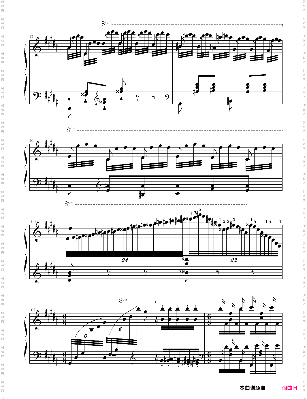 la campanella-the little bell-franz liszt