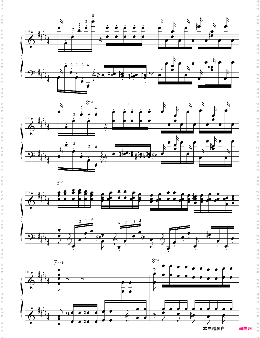 la campanella-the little bell-franz liszt