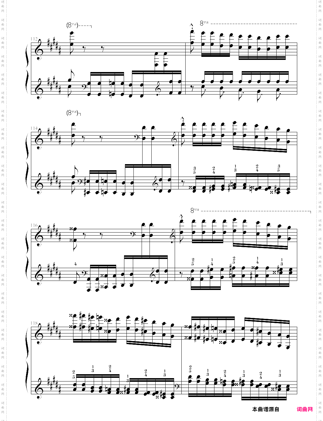 la campanella-the little bell-franz liszt