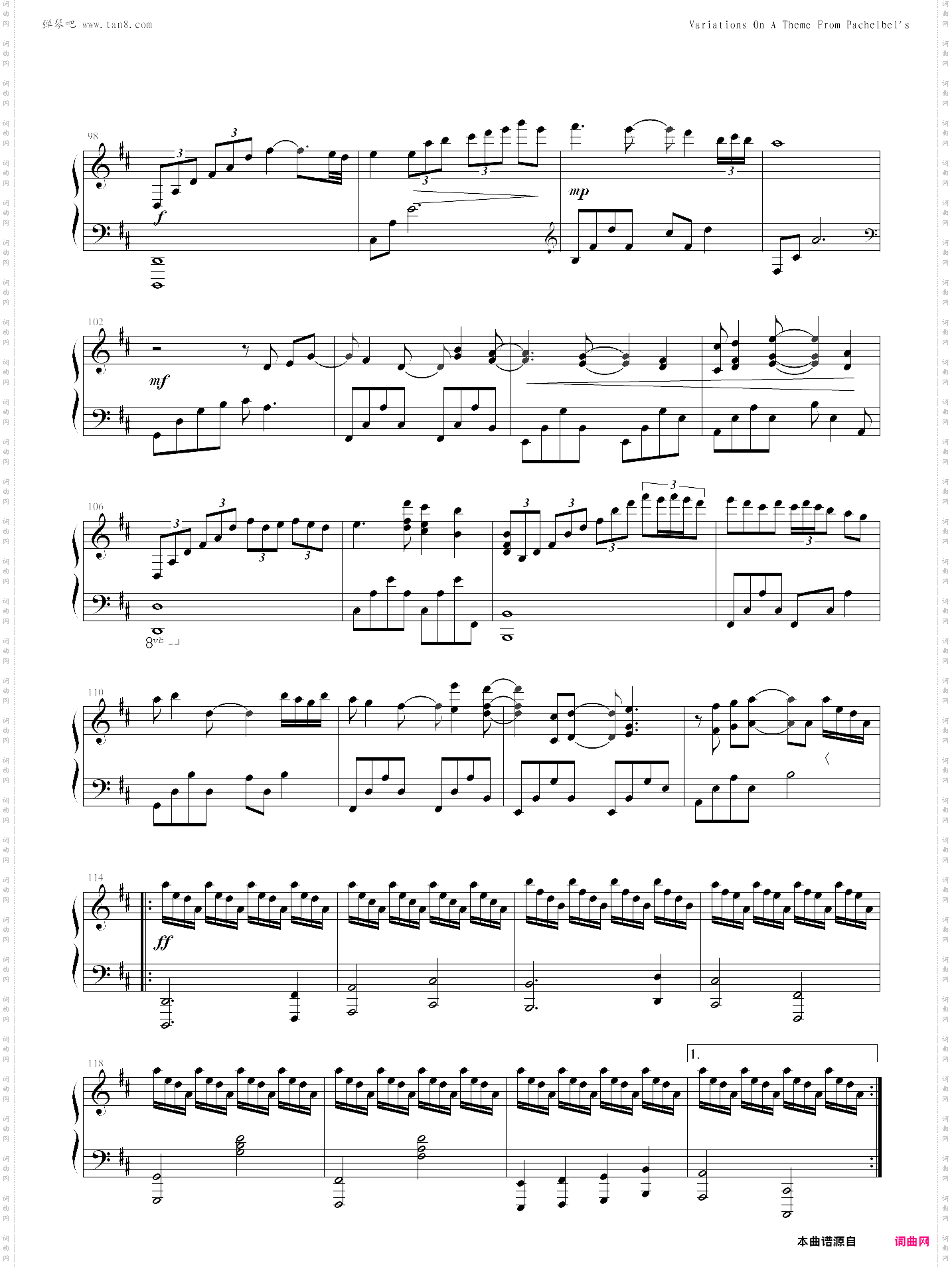 canon in d major - davidlanz