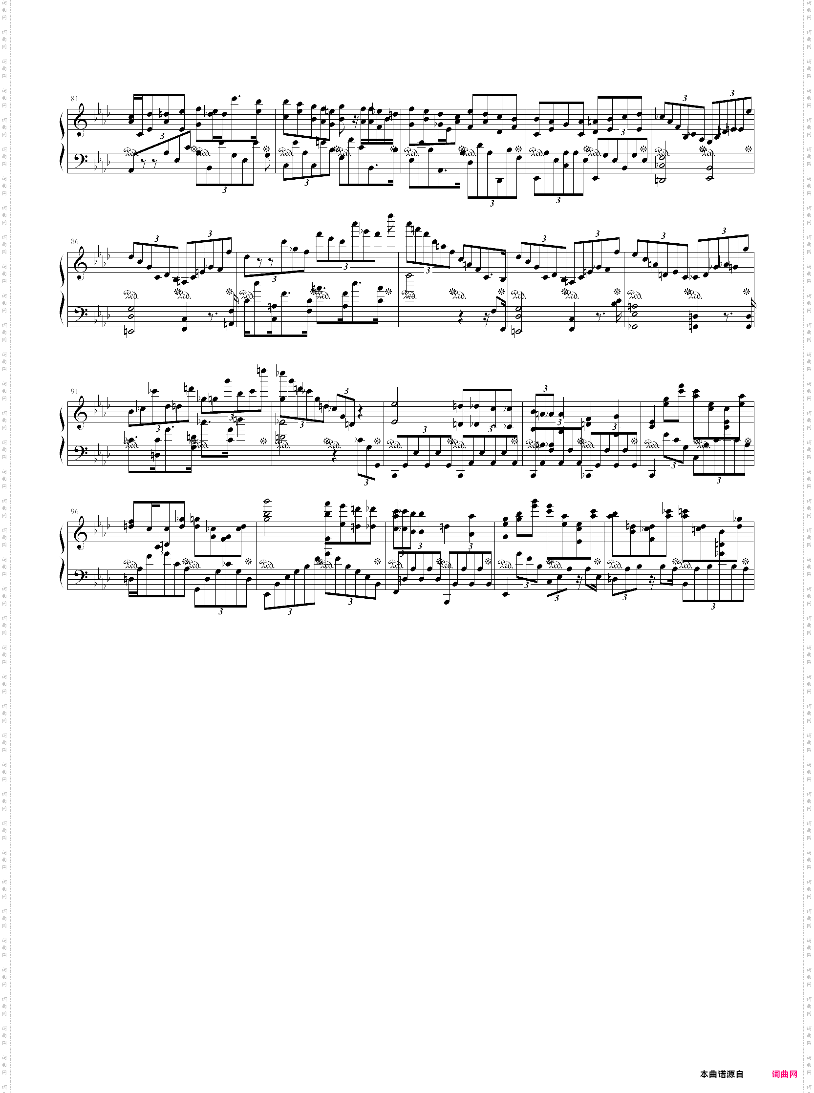 肖邦f小调幻想曲op·49