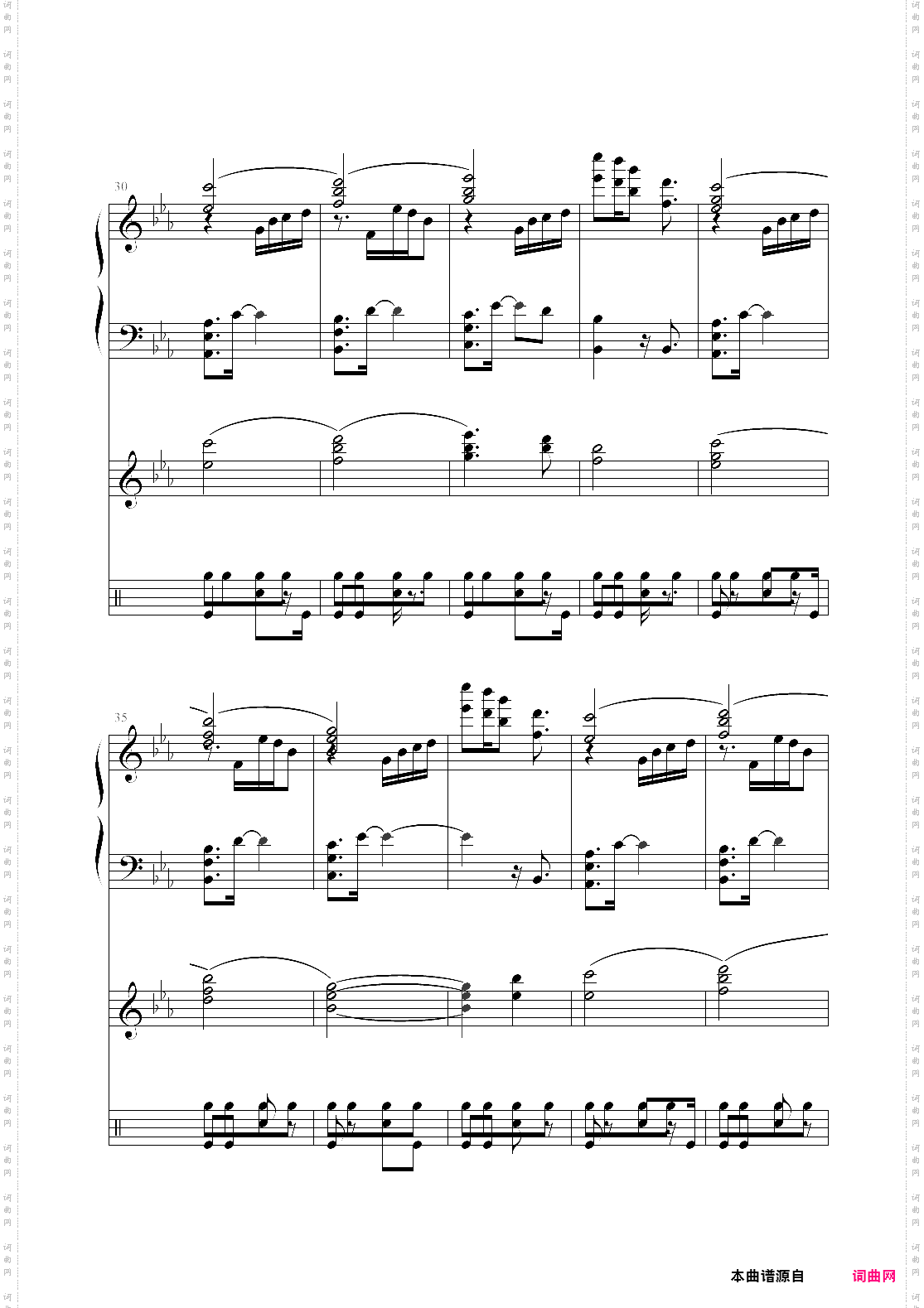 【总谱】mallow flower锦葵花