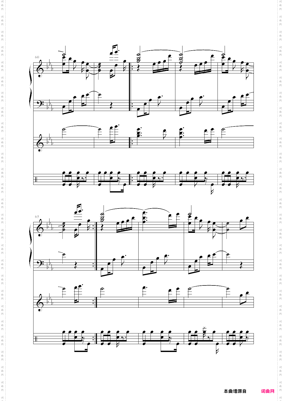 【总谱】mallow flower锦葵花
