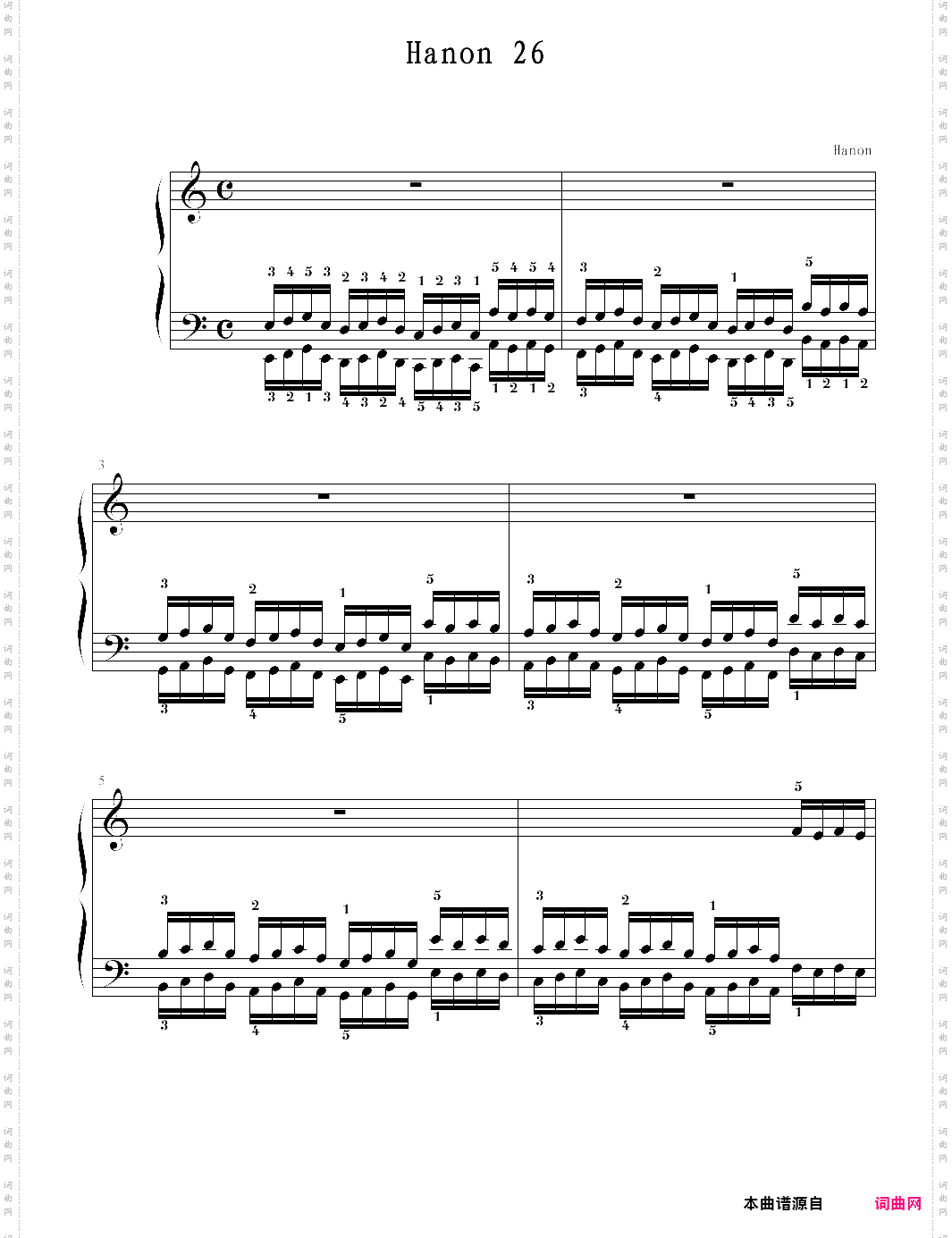hanon 26