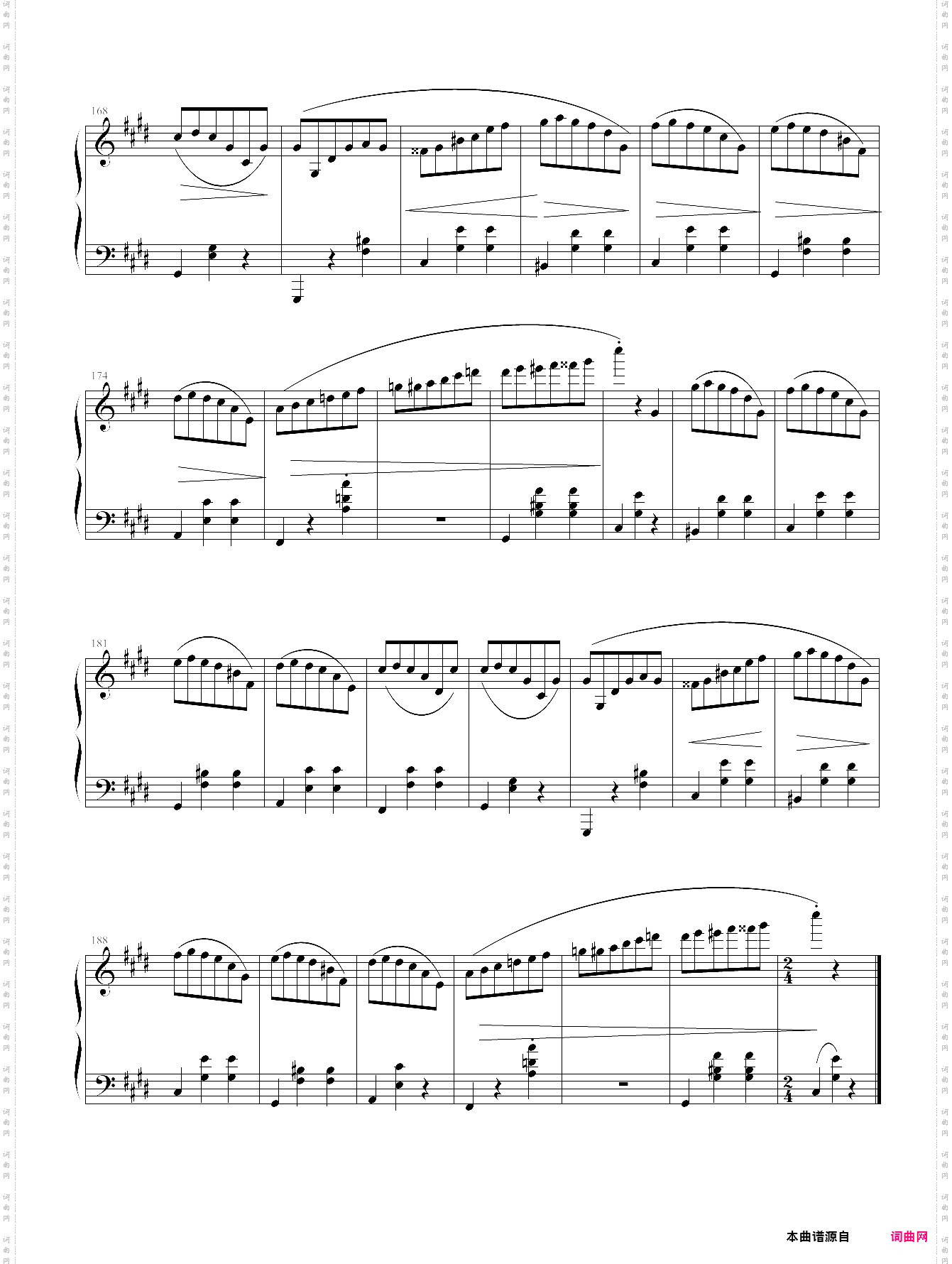 waltz no·7 in c sharp minor, op·64 no·2