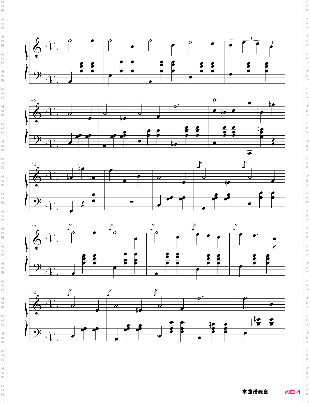 waltz no·6 in d flat, op·64 no·1minute