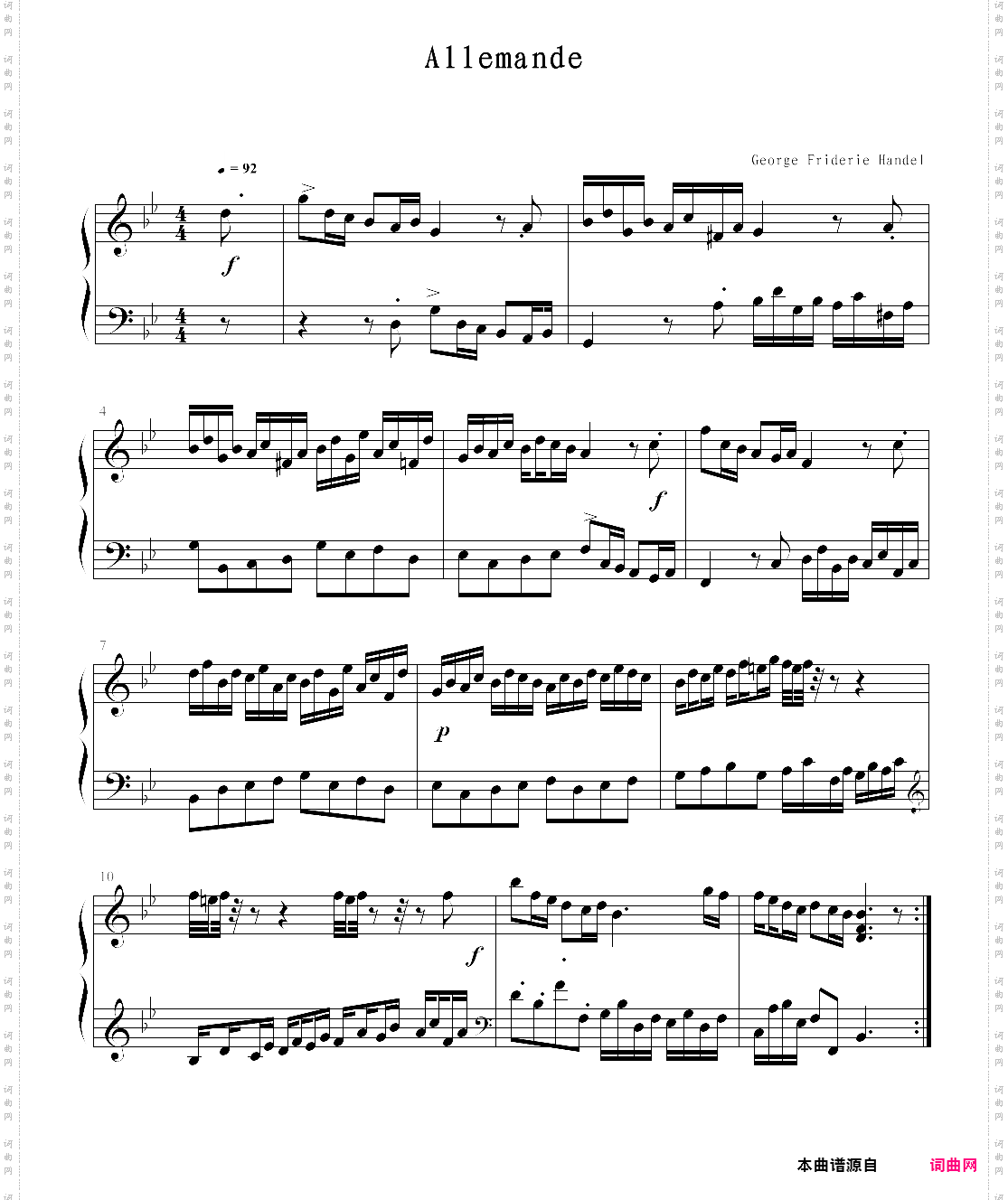 allemande