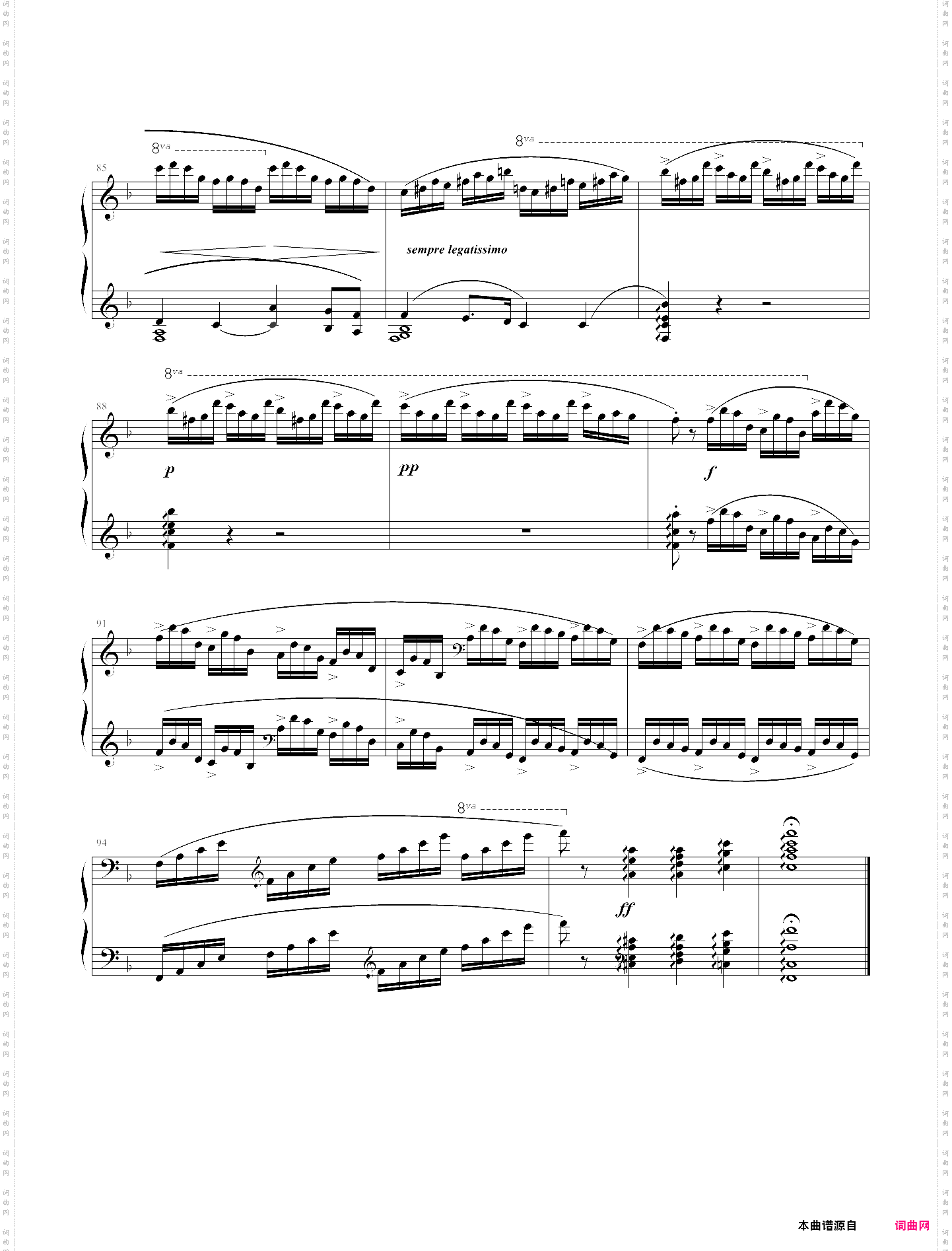 etude op·25 no·8