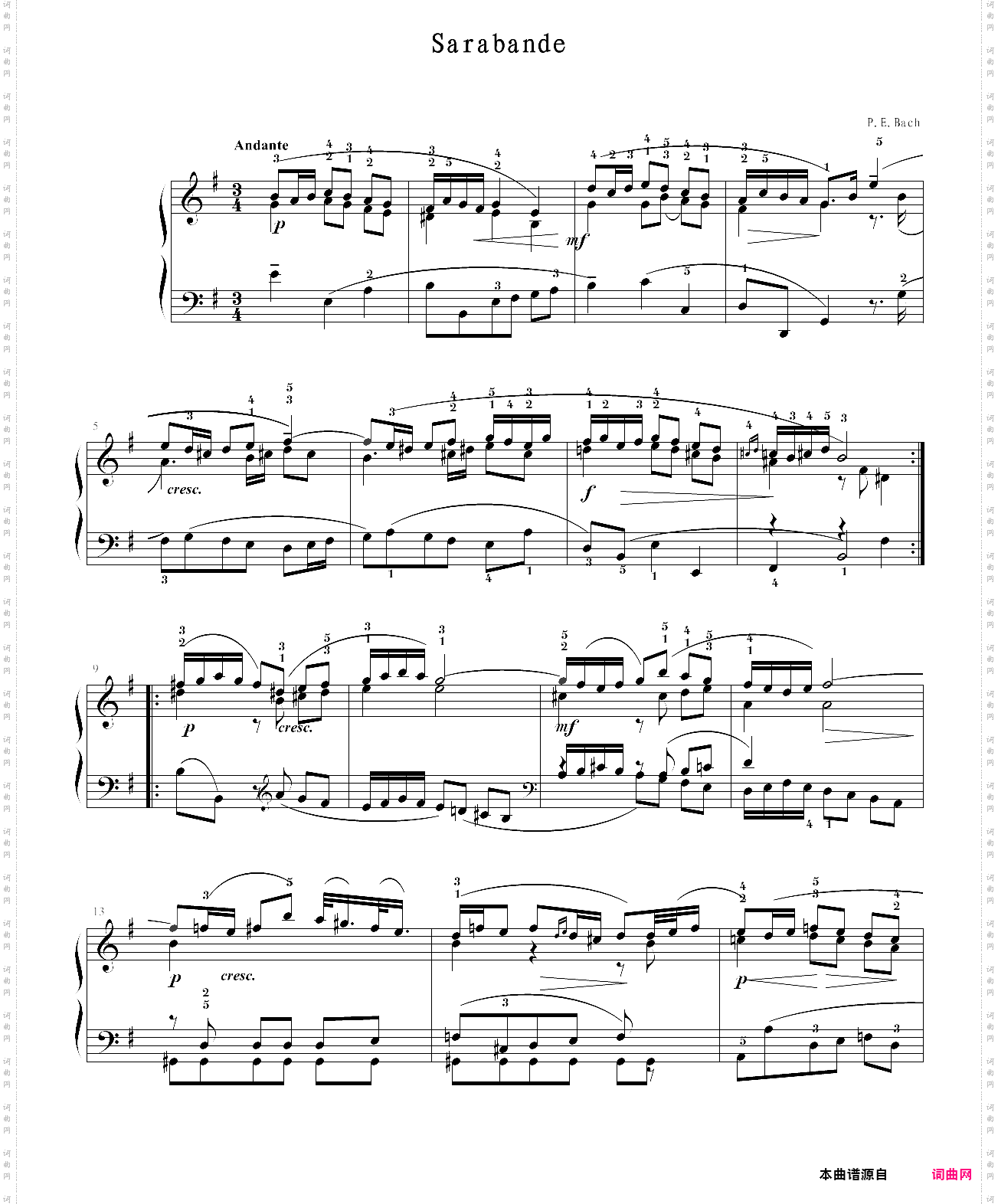 sarabande