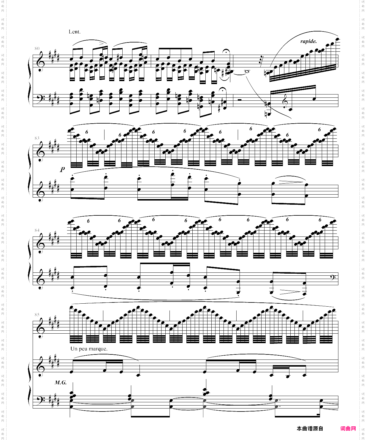 maurice ravel for solo piano:jeux deau