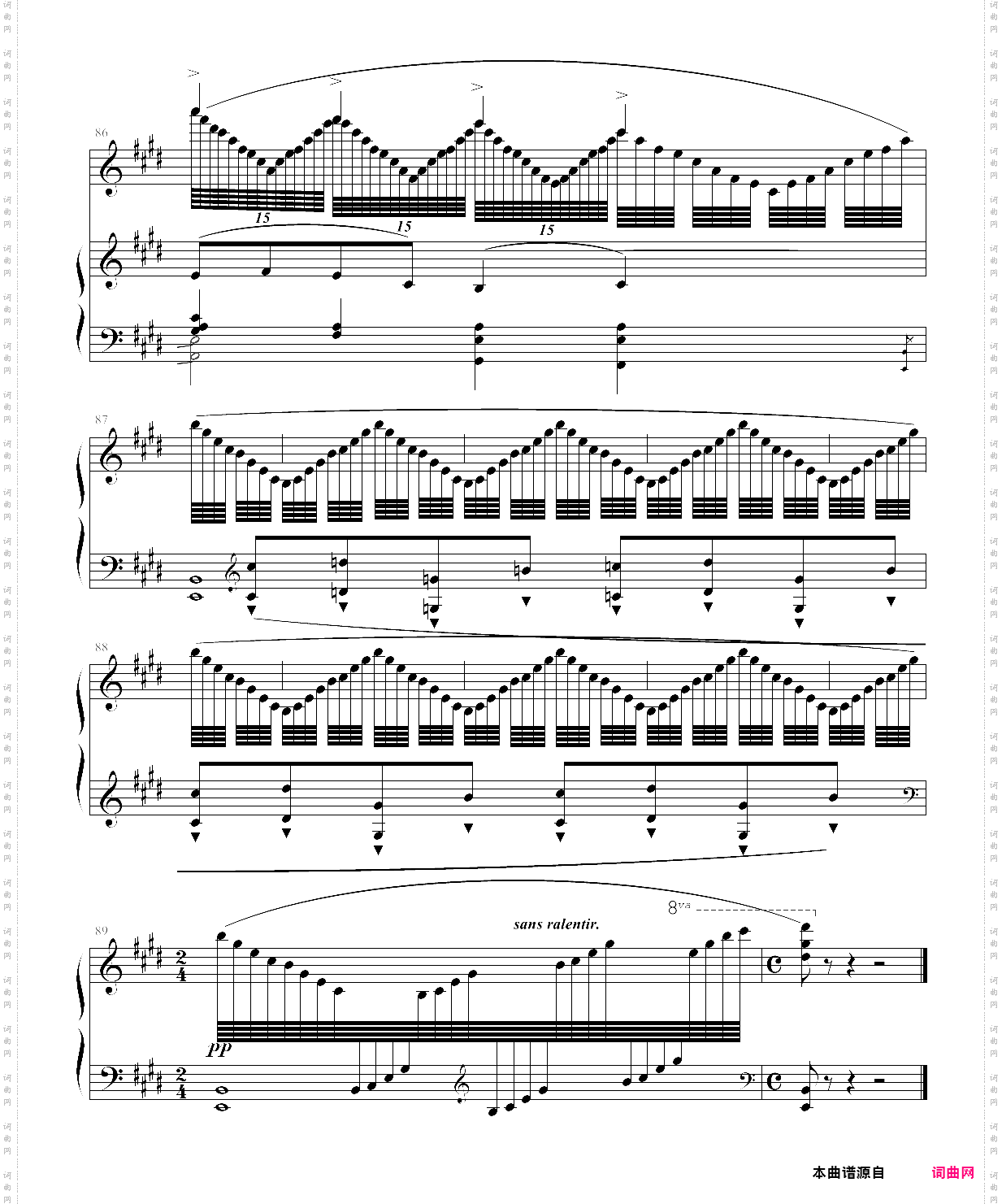 maurice ravel for solo piano:jeux deau