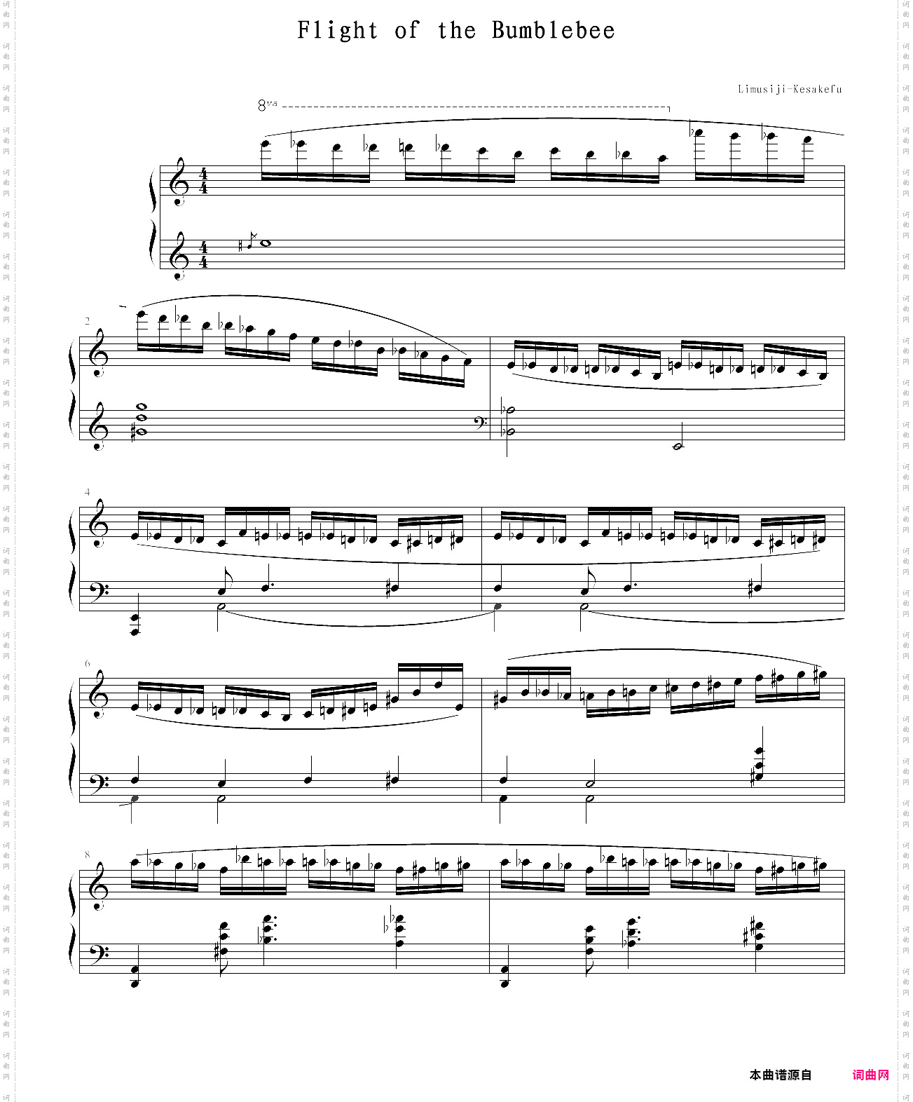flight of the bumblebee