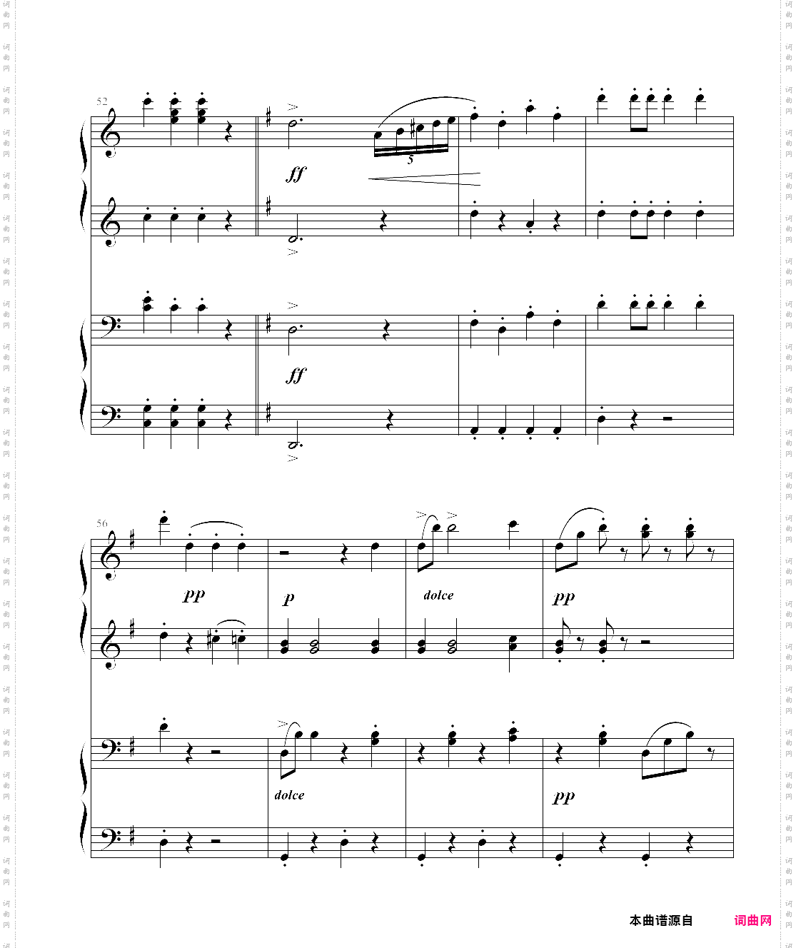 radetzky marchfour hands