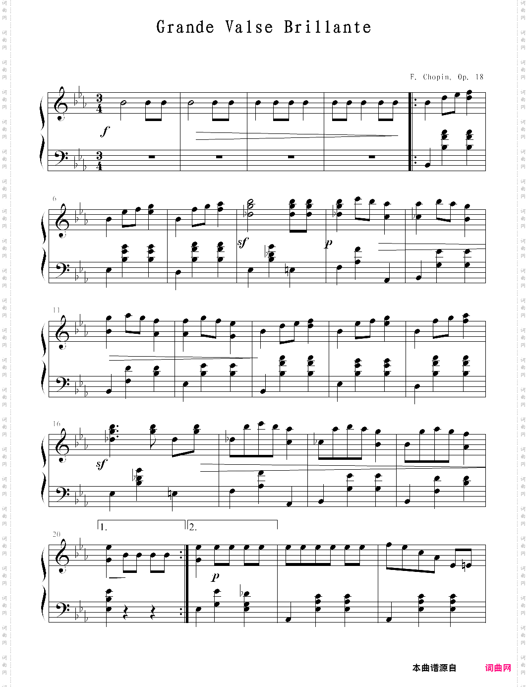 grande valse brillante