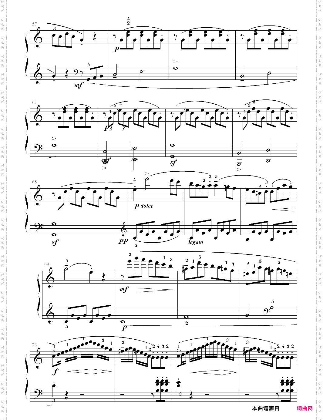 kuhlau piano sonatina in c major,op·20 no·1