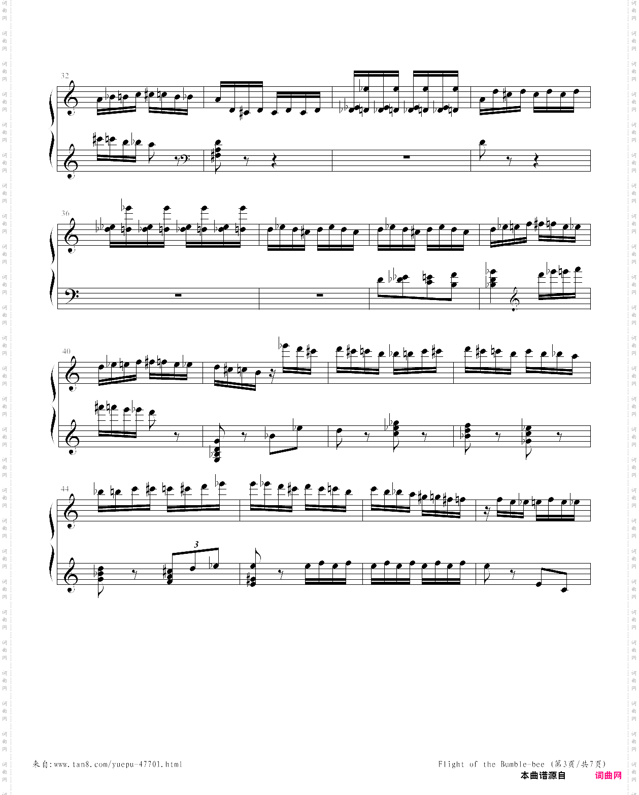 flight of the bumble-bee