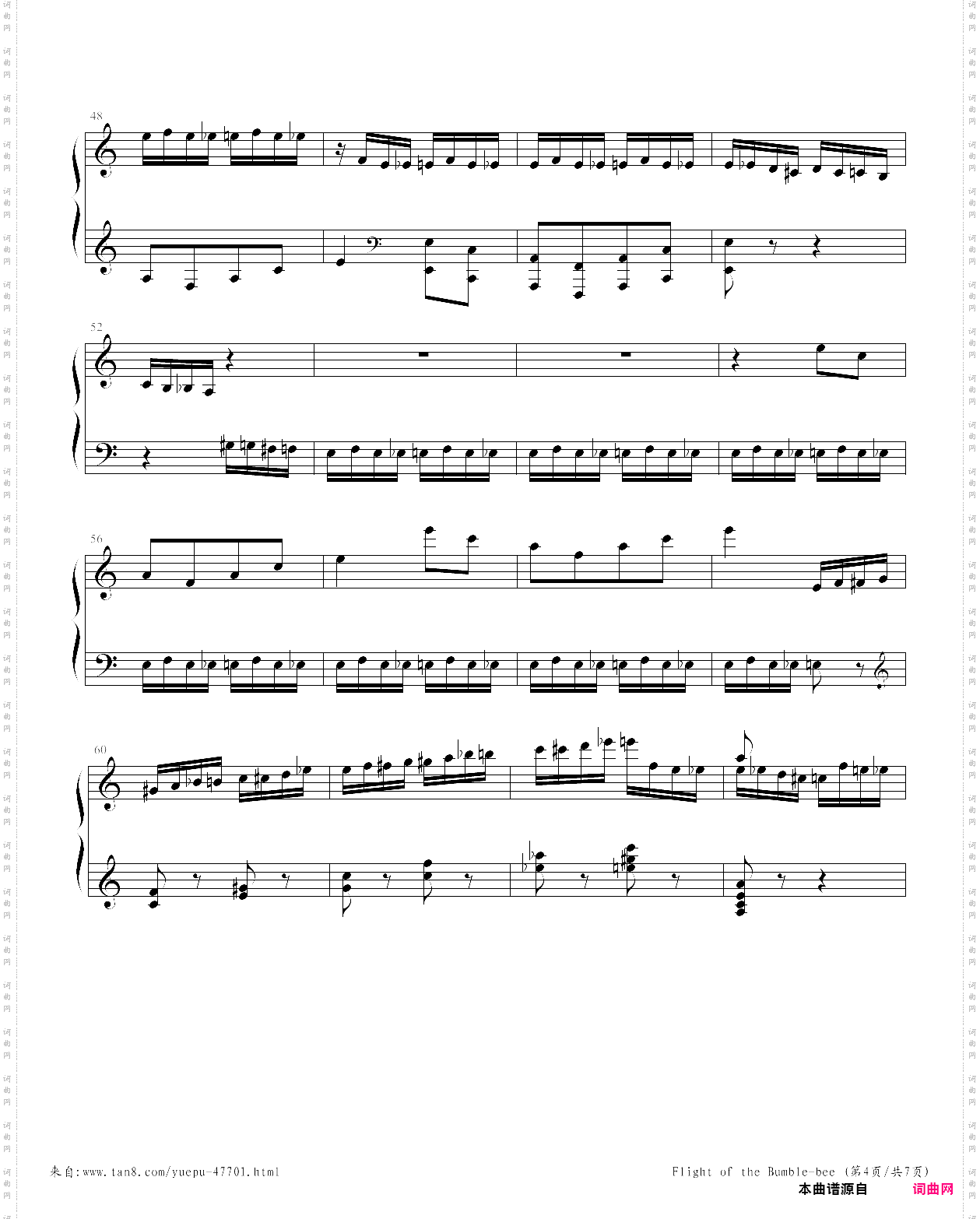 flight of the bumble-bee