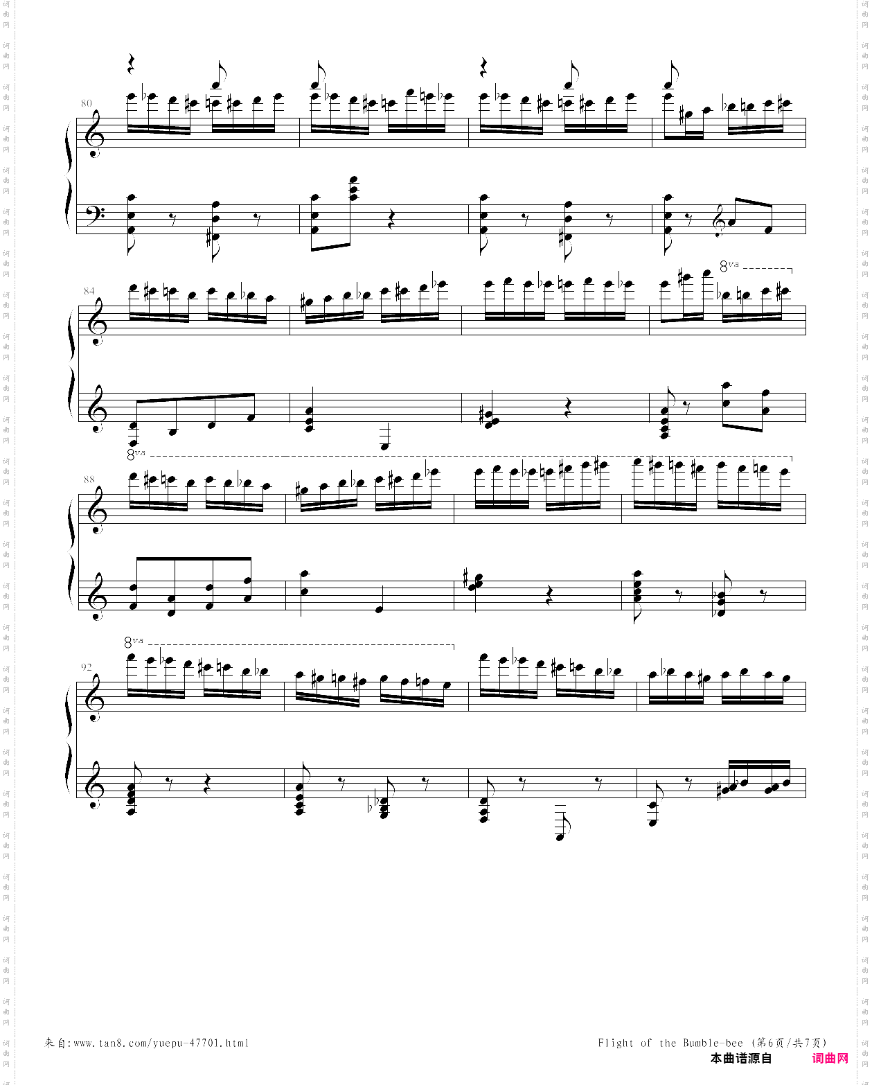flight of the bumble-bee