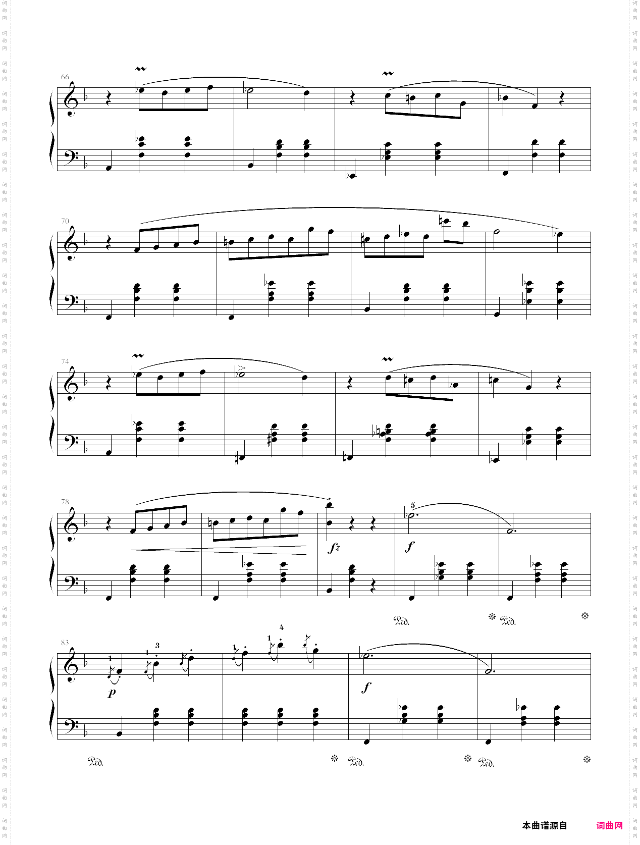 great waltz brilliant opus 34 nr·3
